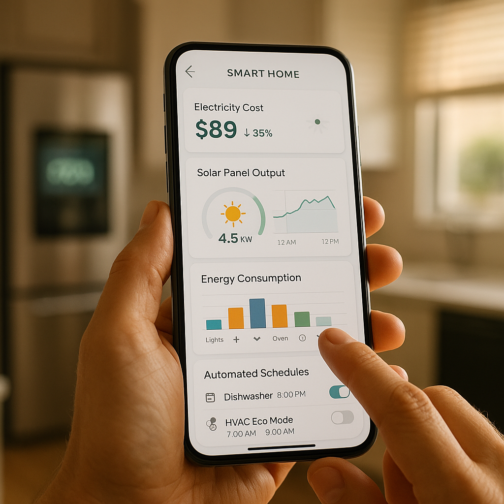 How Integrating Smart Home Technology Cuts Energy Costs